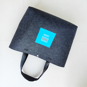 Trường làm việc du lịch tái sử dụng Túi mua sắm phong cách và rộng rãi Túi xách thời trang shoppers 'cảm thấy túi - Product Image 5