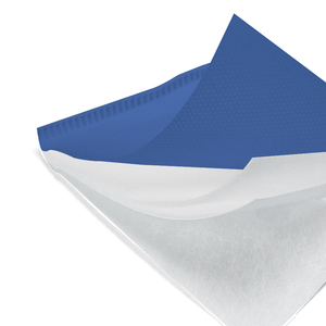 KN95 masker tahan debu biru tua sekali pakai, masker katun datar dengan pembalut telinga bersertifikat EN149 - Product Image 3