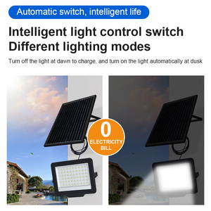KCD High Quality 6.4 Volt Battery Solar <strong>Floodlight</strong> 100w 200w 500w 600w 1000w Split <strong>Motion</strong> <strong>Sensor</strong> Outdoor Solar <strong>Flood</strong> <strong>Light</strong> - Product Image 2