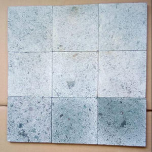 Azulejos de suelo de piscina Pedra Hijau Bruta pulidos Azulejos de pared de bordes exteriores verdes de calidad superior para exteriores Antibacteriano - Product Image 2