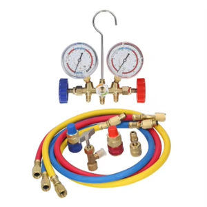 इलेक्ट्रिक पीतल एयर कंडीशनिंग और प्रशीतन मैनुअल और गैस के लिए कई गुना सेट किया गया - Product Image 6