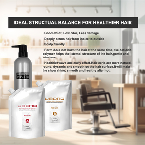 YOGI OEM Ubond Crème Capillaire Hydratante Lissante Lotion Permanente Agent A&B pour Salons - Product Image 2