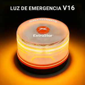ExtraStar V16 faro di emergenza approvato DGT per auto di geolocalizzazione con visibilità IP54 impermeabile e 360 - Product Image 6
