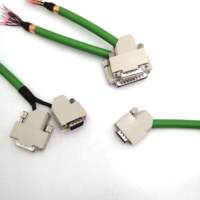 Kabel Encoder untuk Enkoder Jarak Pada X14, DEH11B / DER11B / DEU21B 08181667 atau 08181675 PVC/PUR 6*2*0.25 Kabel untuk Motor