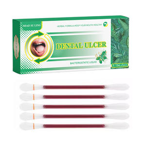 Penyeka katun cair antibakteri, sakit gigi dan analgesik mulut mulut dan tambalan tubuh - Product Image 1