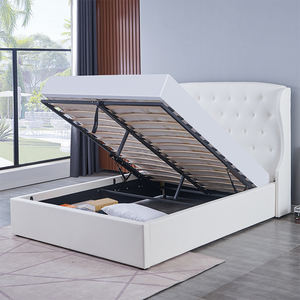 Luxury Upholstered <b>Bed</b> with Storage Modern Italian Design for Home Furniture - Product Image 1