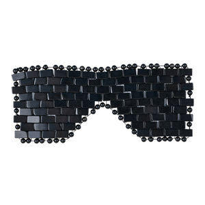 Masque pour les yeux en jade naturel fait main, anti-âge, en quartz, vente en gros d'usine - Product Image 6