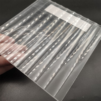 Feuille acrylique transparente avec une texture claire, 4x8 pieds