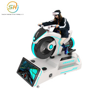 Équipement de jeu de moto VR, jeu de simulation de conduite virtuelle 9D