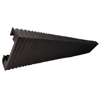 La glissière de la machine de découpe laser couvre la couverture d'accordéon à soufflet flexible