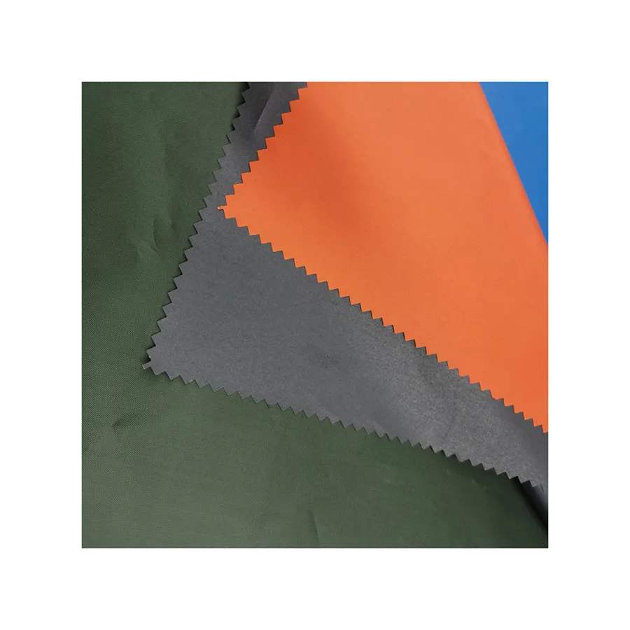 Polyester Taffeta 210T Pu Coated Waterproof for Raincoat Umbrella Fabric Water Proof Woven 100% Polyester Plain Lightweight