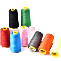 Benang Jahit Poliester Bordir Benang Spun Tenacity Tinggi 40/2 2000 yard, Dicelup, Grosir