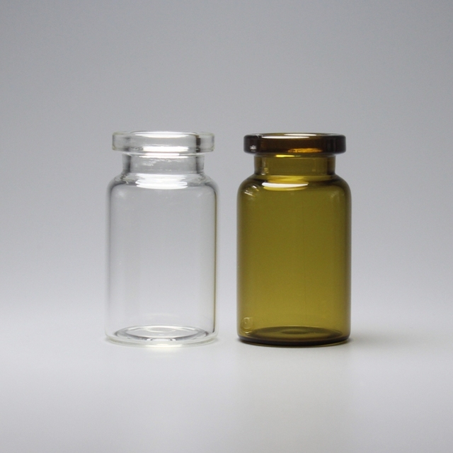 5ml 22*35mm Transparent or Coffee Pharmaceutical Tubular Glass Vial