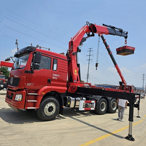 Grúas para camiones, elevadores de construcción de brazo plegable, grúas elevadoras de pluma, máquina para terrenos accidentados con bomba de motor y componentes centrales de cojinetes - Product Image 1