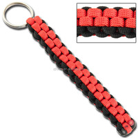 Cordon de parachute multicolore 550, porte-clés de survie, équipement de survie pour le camping en plein air, la randonnée, la corde de sauvetage, outils d'évasion