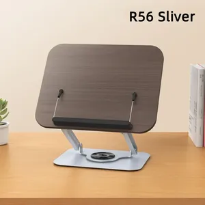 Có Thể Điều Chỉnh Bằng Gỗ Giữ Ngón Tay Tre Trang Sách Đứng Với Kim Loại Ngón Tay Cái Cho Đọc Sách Hoặc Nấu Ăn Bookend Nấu Ăn Cuốn Sách Đứng - Product Image 5