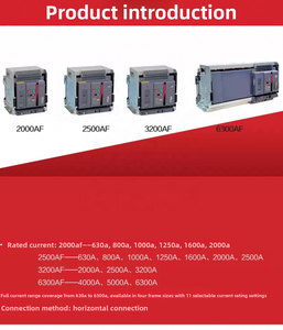 प्रसन्न CDW3-1000 उच्च प्रदर्शन बुद्धिमान फ्रेम सर्किट ब्रेकर नेविगेटर श्रृंखला - Product Image 3