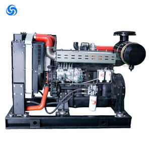 Moteur diesel durable R6105AZL, alésage 105 mm, course 130 mm, cylindrée 6,75 L, refroidissement par eau, 4 temps, pour pompe de dragage - Product Image 1
