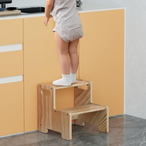 2 bước gỗ phòng tắm bồn rửa Phân nhà bếp nhà vệ sinh bô đào tạo phân cho trẻ mới biết đi - Product Image 4