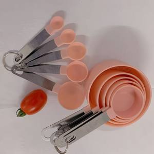 Juego de tazas medidoras y cucharas de cocina de plástico de 10 piezas para mediciones precisas - Product Image 6