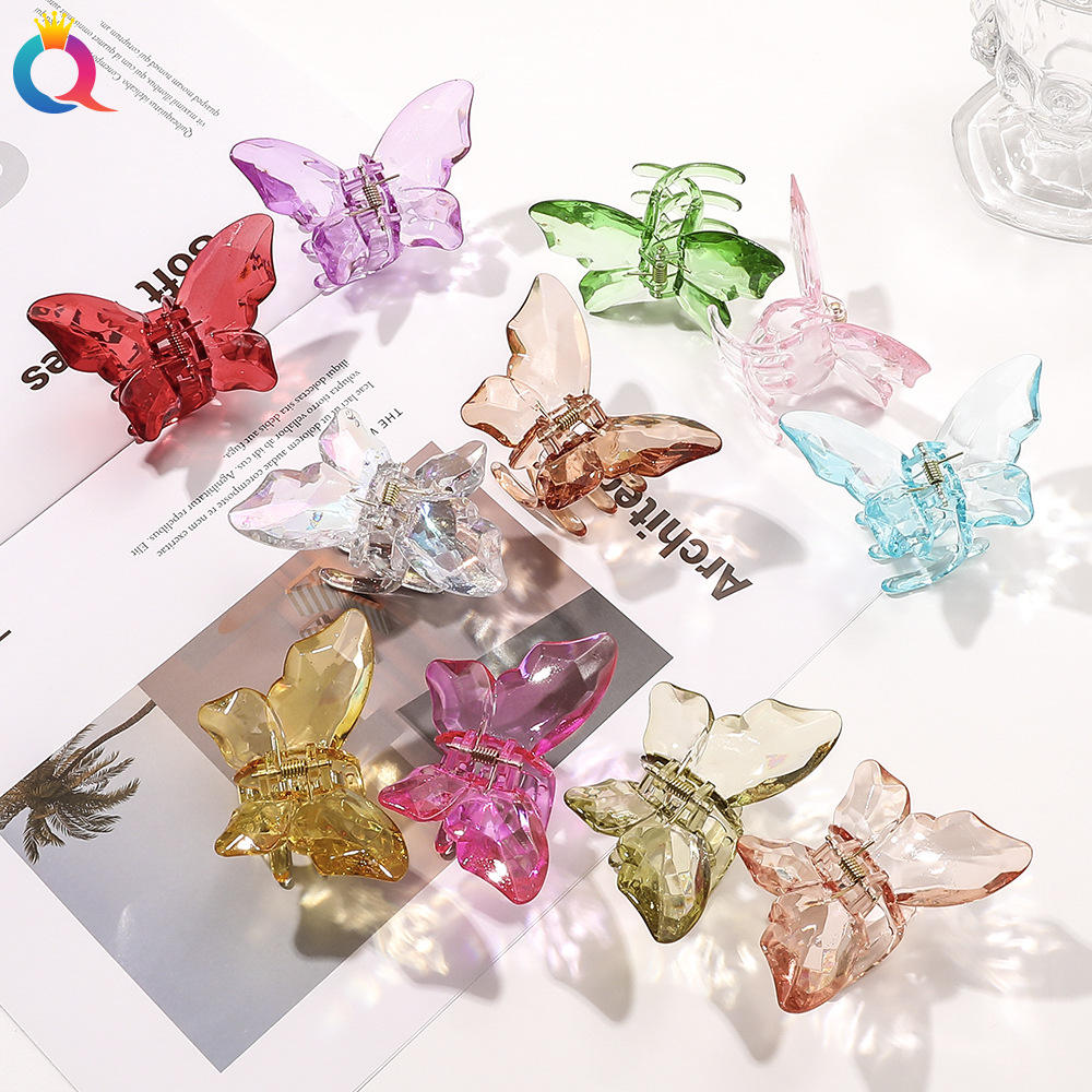Wholesale Korean Fashion Women Hair Accessories Clear Acrylic