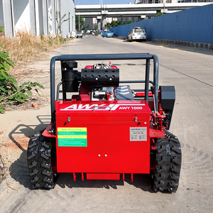 เครื่องตัดหญ้าแบบรีโมทคอนโทรลรุ่นใหม่ ผลิตขนาด 800 มม. เครื่องตัดหญ้าแบบรีโมทคอนโทรล บังคับเลี้ยวได้ยืดหยุ่น เครื่องตัดหญ้าแบบฟลายวีล - Product Image 4