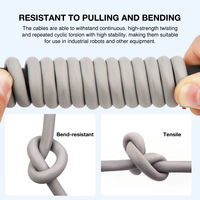 Nationaler Standard RVV Ummantelungskabel 2-5 Adern Flexibles Strom- und Steuerkabel Kupferleiter PVC PE Kabel 0,5-1,5 Quadrat für Innen- und Industriebereich