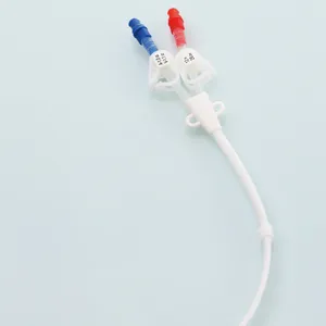 डिस्पोजेबल हेमोडायलिसिस कैथेटर डायलिसिस चिकित्सा डबल ल्यूमेन से सो ब्लड शुद्धि कैथीटर एकल ल्यूमेन डबल ल्यूमेन - Product Image 1