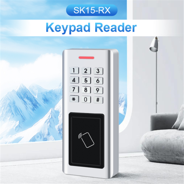 IP66 Waterproof Metal Case Wiegand Reader With Tuya WIFI RFID Reader Access Control System