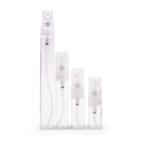 Flacon pulvérisateur en verre vide pour échantillon de parfum, mini flacon de 1 ml, 2 ml, 3 ml, 10 ml, flacon de 2 ml pour huile de parfum