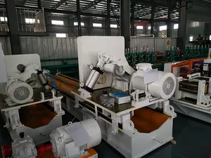 Automatic Welding Plant Carbon Steel Pipe Making Machine / Erw Tube Mill