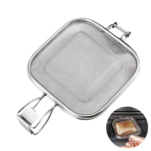 Rak Panggangan BBQ Baja Tahan Karat 304, Nampan Panggangan Komersial untuk Daging, Memasak di Luar Ruangan, Membuat Roti, Pendingin Oven, Peralatan Dapur & Roti - Product Image 1