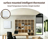 Thermostat intelligent Hysen HY132LD pour ventilo-convecteur, contrôleur de température ambiante programmable Wi-Fi Tuya pour système de climatisation centralisée