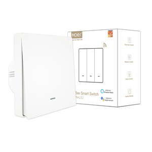 MOES Interrupteur Intelligent Tuya ZigBee Sans Fil Neutre Ni Condensateur Requis Smart Life Compatible Alexa <span class=keywords><strong>Google</strong></span> Home 2/3 Voies 2mqtt - Product Image 2
