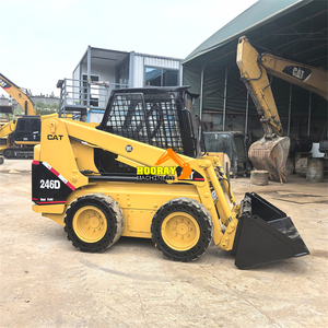 Second Hand Original CAT 246C Skid Steer Loader Caterpillar Mini Wheel 4wd Loader 246d 246d2 246d3 <b>Cheap</b> Factory Price - Product Image 1