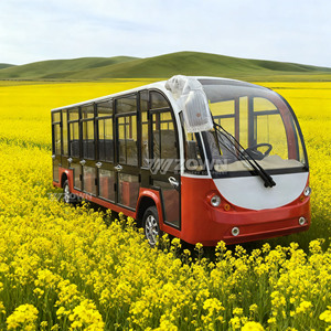 Autobús Eléctrico de Pasajeros ZOWN, Resistente a la Intemperie, Carro de Transporte Ecológico para Grupos Turísticos y Jardines - Product Image 1