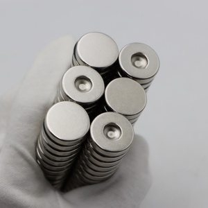 Aimants <span class=keywords><strong>n</strong></span>éodyme à disque rond personnalisés avec marque de pôle <span class=keywords><strong>N</strong></span> - Product Image 2