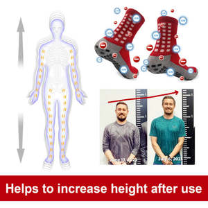 Chaussettes de sport confortables et respirantes pour hommes Houkea, antidérapantes, pour l'exercice en plein air, massage des pieds, chaussettes chaudes et respirantes pour favoriser le confort - Product Image 2