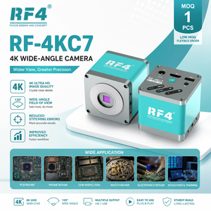 ระบบกล้องจุลทรรศน์สเตอริโอระดับมืออาชีพ RF4 พร้อมกล้อง 4K สำหรับตรวจสอบแผงวงจรพิมพ์ ชิปเซมิคอนดักเตอร์ ไอซี และการทดสอบชิ้นส่วนอิเล็กทรอนิกส์ - Product Image 3