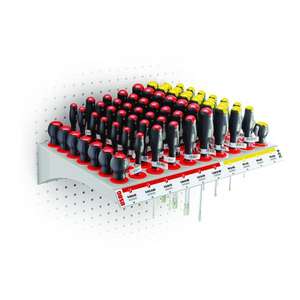 USAG - U03240620 Estante Con destornilladores de la serie 324 para expositores (100 Uds.) -DESTORNILLADORES EAN 8001150035555 - Product Image 1
