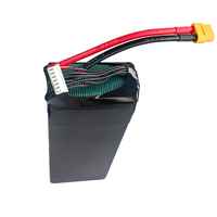 Batterie de drone au lithium polymère LEADYO LP6S16Ah 22.2V 6S 16000mAh 70C pour UAV et drone avec connecteurs XT90/XT60