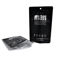 Sachet Doypack de qualité alimentaire à faible MOQ avec fermeture éclair et impression hélio pour l'emballage de sous-vêtements masculins