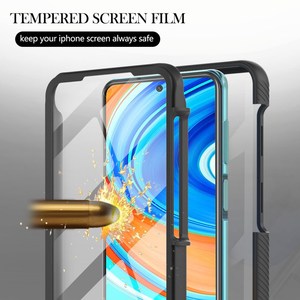 <span class=keywords><strong>เคส</strong></span>ป้องกัน PC + TPU ป้องกันหน้าจอ PET สำหรับ Xiaomi Redmi <span class=keywords><strong>Note</strong></span> <span class=keywords><strong>9S</strong></span> - Product Image 4