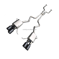 X Midpipe Catback pour Bmw M3 E92 V8 4.0 2008-2013 Silencieux d'échappement Valvetronic en titane avec résonateurs