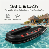 Coussin gonflable SABO pour planche de surf électrique Jet Surf - Coussin imperméable en PVC pour débutants en surf, unisexe