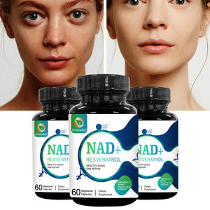 Atacado NAD + Suplemento Cápsulas Vegetarianas Melhorar a Saúde do Cérebro e Apoiar a Função Cardíaca - Product Image 1