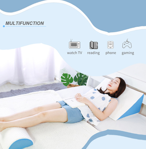 Cama <span class=keywords><strong>de</strong></span> <span class=keywords><strong>cuña</strong></span> ortopédica <span class=keywords><strong>de</strong></span> espuma viscoelástica, posicionador <span class=keywords><strong>de</strong></span> postura <span class=keywords><strong>de</strong></span> pierna, cojín <span class=keywords><strong>de</strong></span> elevación <span class=keywords><strong>de</strong></span> apoyo <span class=keywords><strong>para</strong></span> dormir - Product Image 4