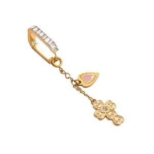 เครื่องประดับทรงเสน่ห์สำหรับชุดว่ายน้ำบิกินี่ชุดว่ายน้ำบิกินี่ชุดว่ายน้ำชุบทองทำจากสเตนเลสสตีลอุปกรณ์เสริมเสน่ห์ - Product Image 5