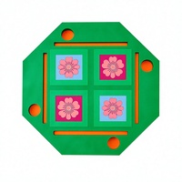 Table de jeu de Mahjong octogonale flottante pliable de luxe, style américain moderne, avec plateau en mousse non pneumatique