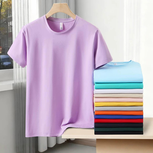 Camiseta de Algodón Unisex de 180G, Antibacteriana, Lisa, de Manga Corta y Cuello Redondo, Personalizable con Impresión Publicitaria - Product Image 2